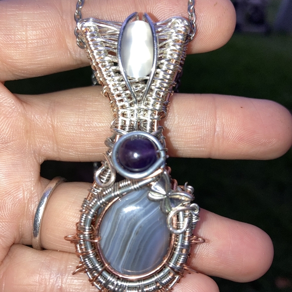 Agate Necklace - Picture 5 of 9